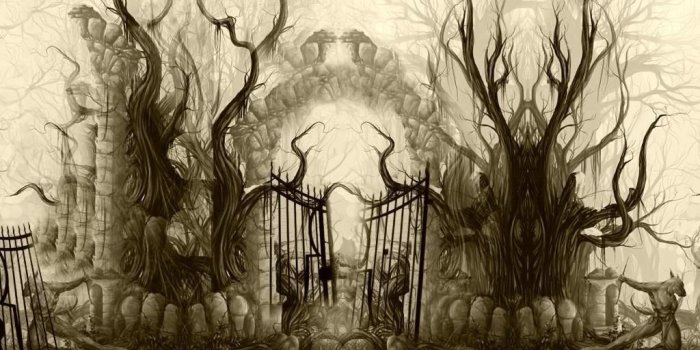 1024x768 gates of hell open HD Wallpaper | Horror in 2019 | Gates of hell