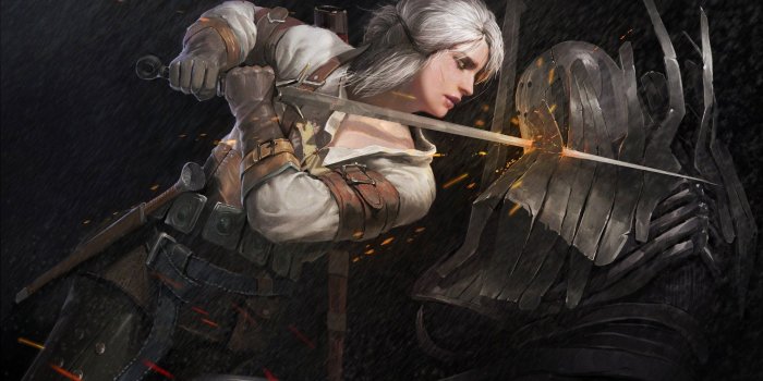 1920x1144 The Witcher, Ciri 4K HD wallpaper | 1920x1144