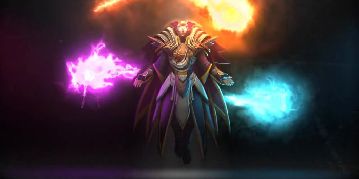 1280x720 Invoker Dota 2 Animated Background