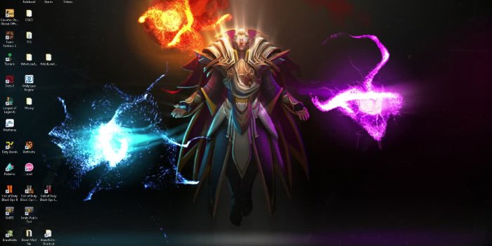1280x720 Invoker Background