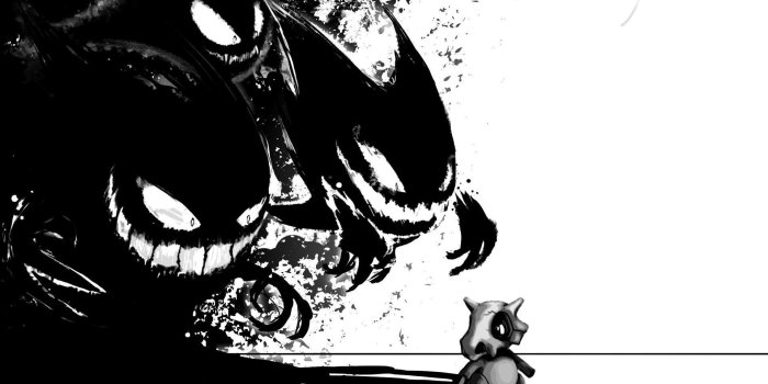 1920x1200 gengar-and-cubone-pokemon-anime-hd-wallpaper - Pokemon Wallpaper