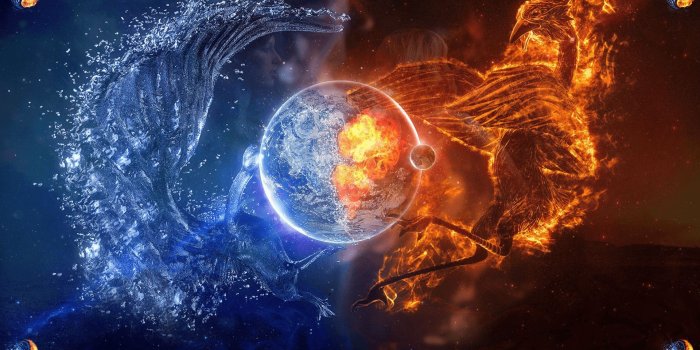 1920x1080 Fire and Ice Wolf Wallpaper (66+ images)