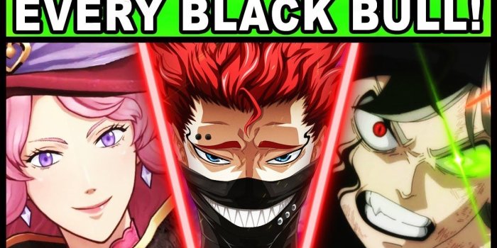 1280x720 All Black Bull Members and Their Powers Explained! (Black Clover / Every  Black Bull)