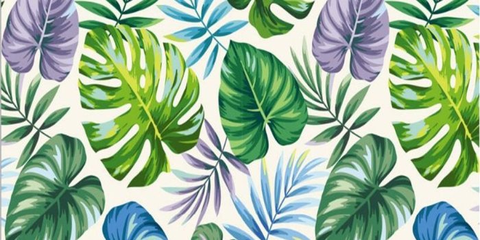 1000x800 US $9.0 40% OFF|beibehang Modern simple aesthetic wallpaper tropical rain  forest plant banana leaf pastoral murals backdrop wall 3d wallpaper-in