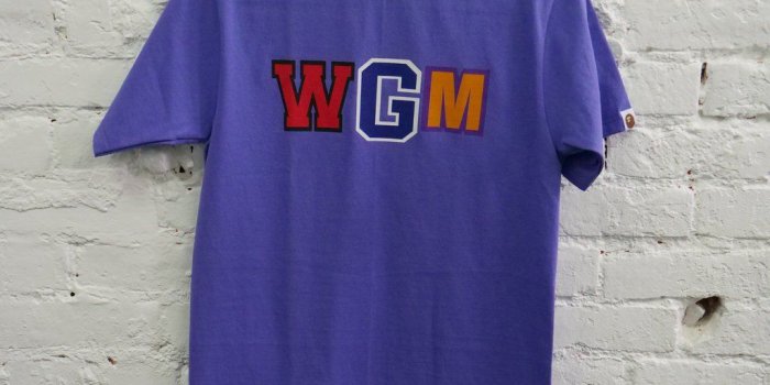 1024x768 BAPE WGM SHARK FACE TEE