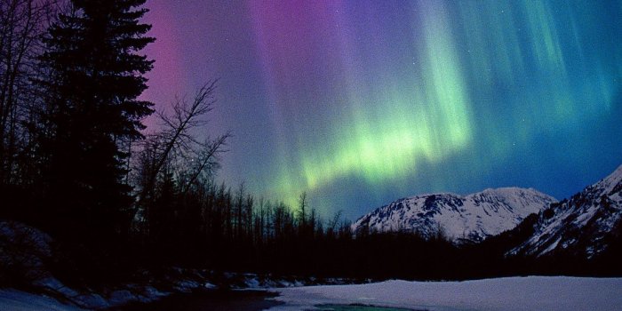 1600x1163 Summer Northern Lights Wallpaper | Northern Lights over Portage