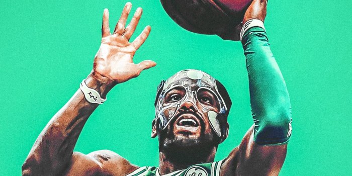 1107x1107 Nike Wallpaper | Kyrie Irving #11 | Boston Celtics on Behance
