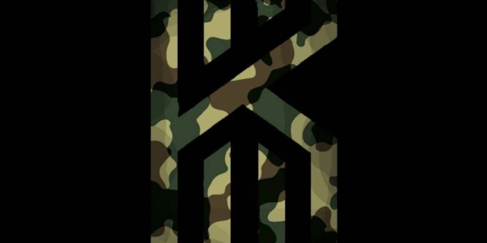 854x1280 Kyrie Military Logo | calvin | Nba wallpapers, Kyrie irving logo