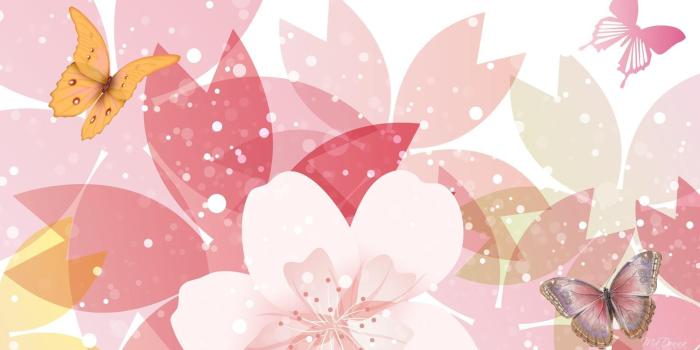 1920x1080 Apple Blossom Art HD desktop wallpaper : Widescreen : High