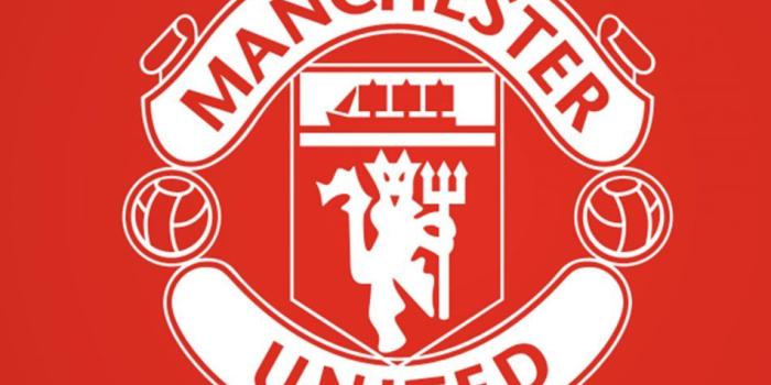 950x1689 Download Manchester United FC Logo Red Background Free Pure 4K Ultra
