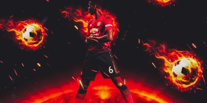 1280x720 Wallpaper Paul Pogba, Football player, French, Manchester United