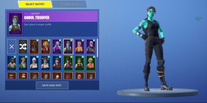 1600x900 Fortnite Account with Renegade Raider, Ghoul Trooper,and More!(Read