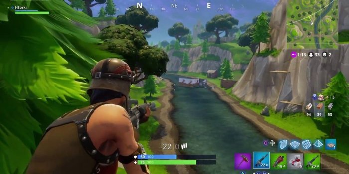 1280x720 Fortnite Renegade Raider Gameplay