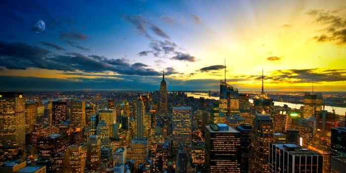 1440x900 Beautiful New York City Wallpaper at Sunset Time | HD Wallpapers