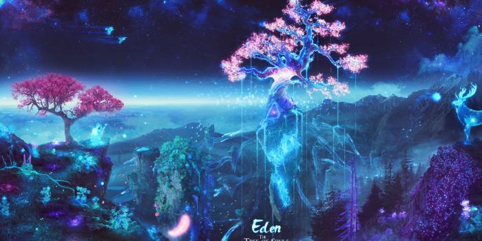 3840x2160 HD wallpaper: cherry blossom tree on cliff digital wallpaper, cherry