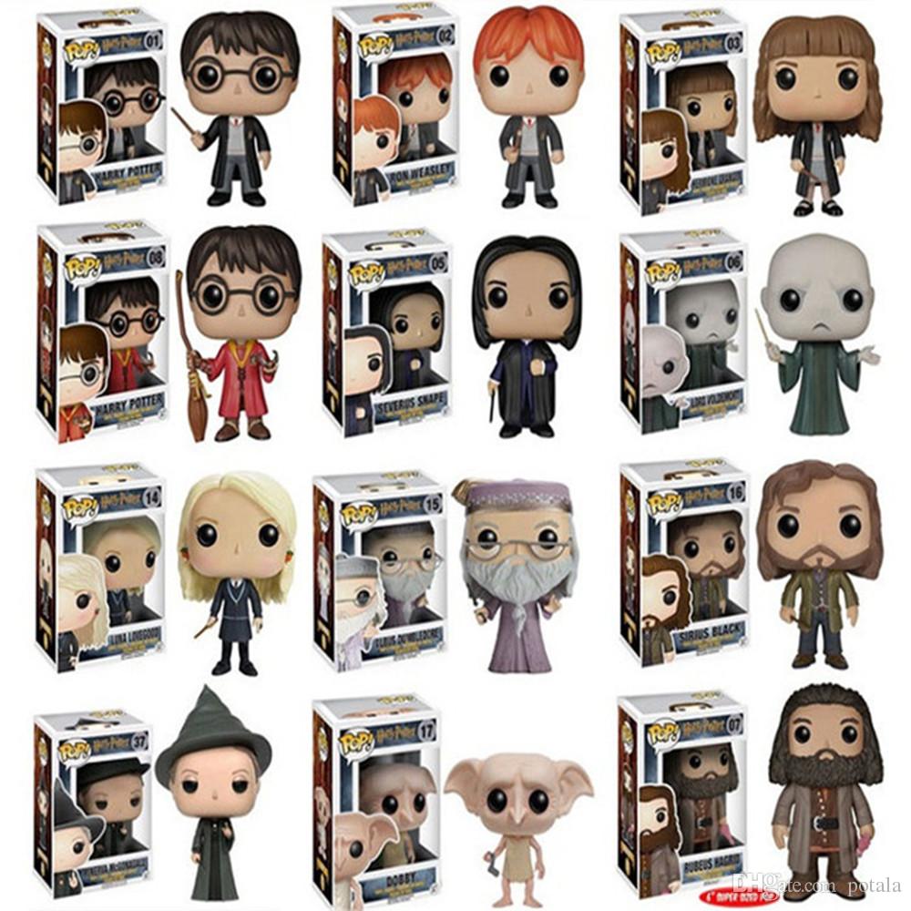 1000x1000 Harry Potter Funko Pop Action Figures Hermione Granger Sirius Snape Rubeus  Luna Dobby Rita Hermione Ron Dumbledore Weasley Kreacher Figurine