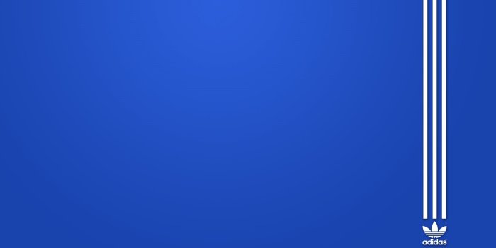 1920x1200 Download wallpapers adidas, logo, blue background, three stripes for