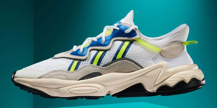 1140x800 adidas Ozweego White Volt Blue EE7009 Release Date | SneakerNews.com