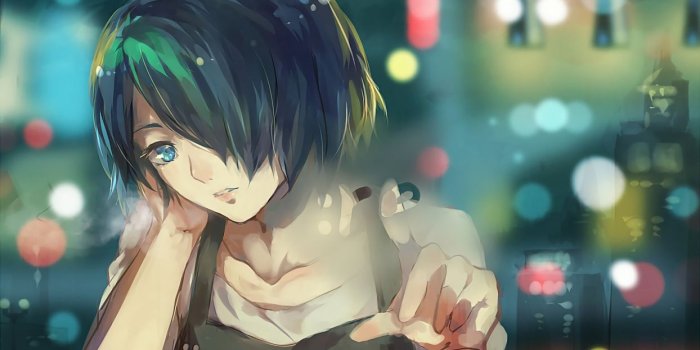 1244x700 Original anime girl Anime Girls Kirishima Touka Tokyo Ghoul Tokyo