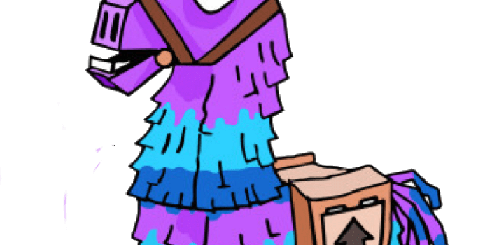 1024x1288 loot llama from fortnite :) llama loot lootllama fornit... | Art in