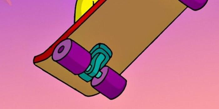750x1334 Download Wallpaper 750x1334 Simpsons, Skateboard, Sky, House, Helen