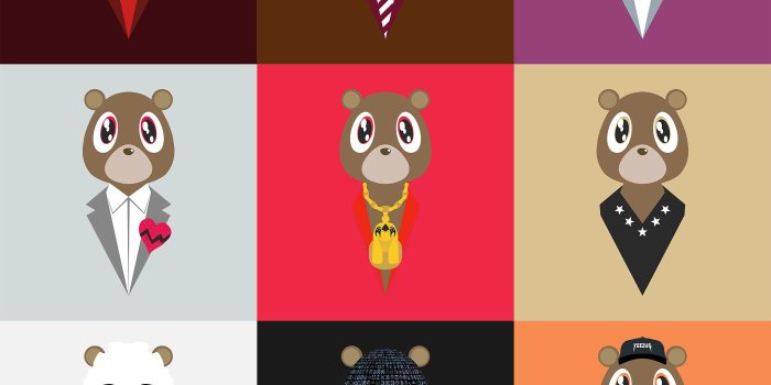 2100x2100 Kanye West Bear Wallpaper (60+ images)