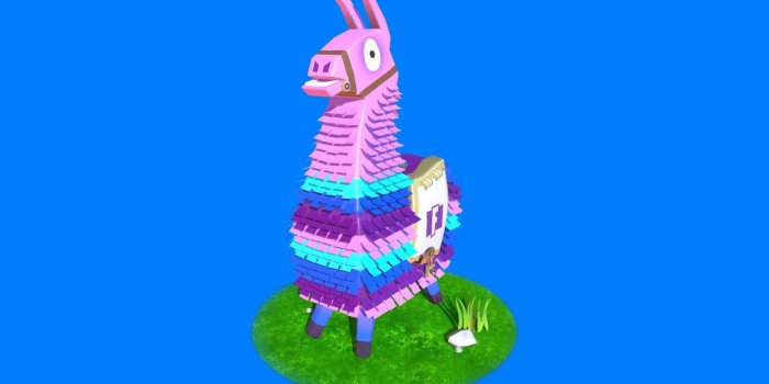 1920x1080 Fortnite Lama - Download Free 3D model by andreyhobb (@andreyhobb