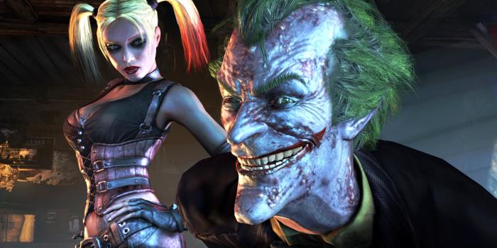 6400x3600 Batman Dc Comics The Joker Harley Quinn Arkham Hd Wallpaper