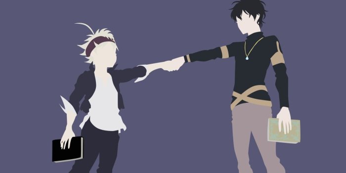 1332x850 Wallpaper anime, asian, manga, mahou, japonese, madoshi, Black