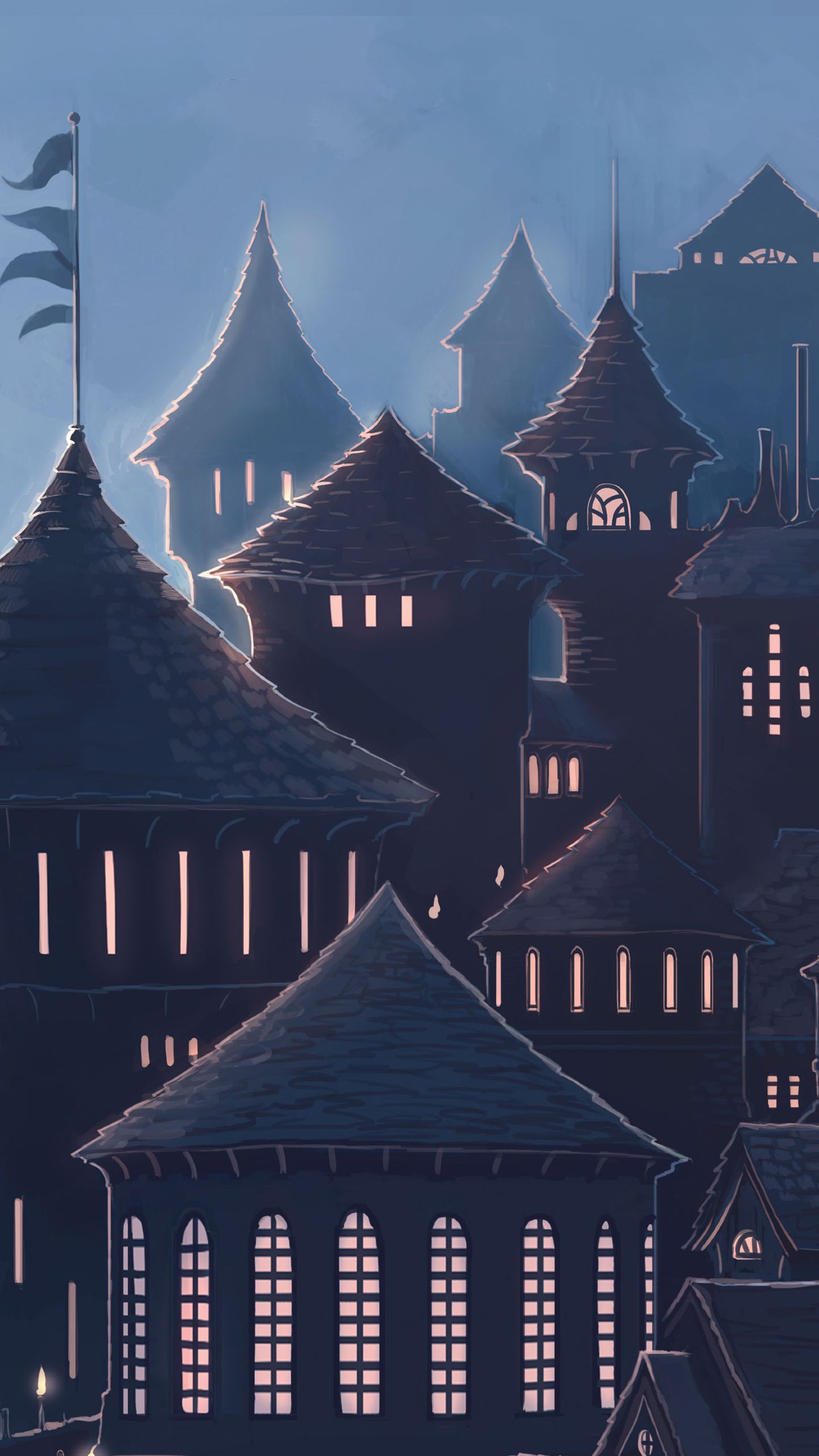 1440x2560 1440x2560 Hogwarts Harry Potter School Samsung Galaxy S6,S7,Google