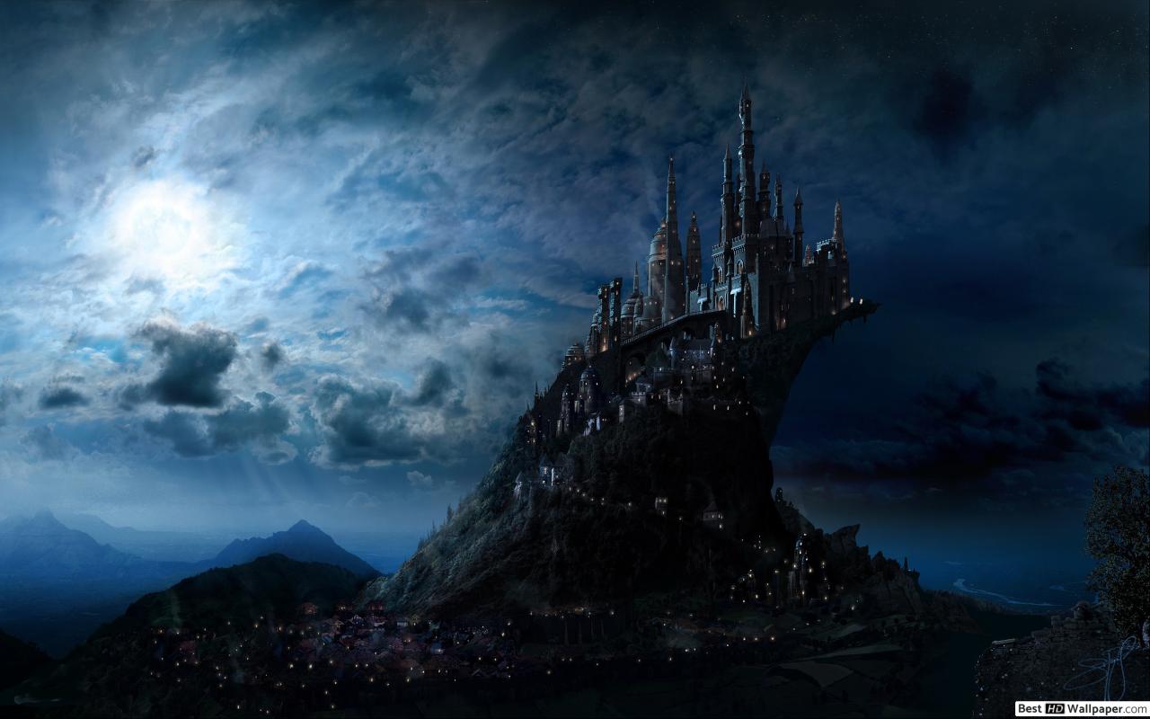 1280x800 Harry Potter Movie - Hogwarts castle HD wallpaper download