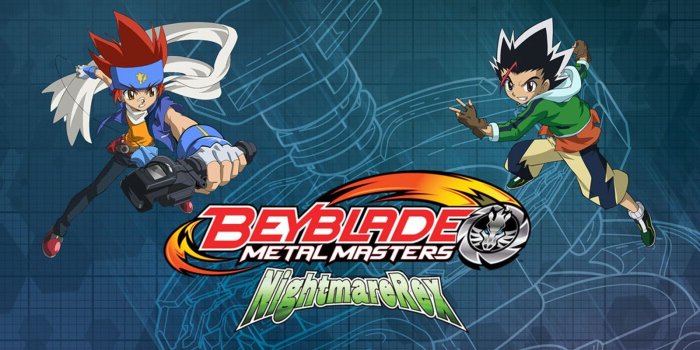 1600x800 Beyblade Metal Masters: Nightmare Rex Nintendo Ds Spiele Nintendo