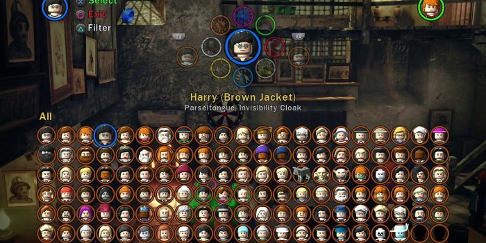 1920x1080 All Characters in LEGO Harry Potter Remastered Year 5-7 (full grid)