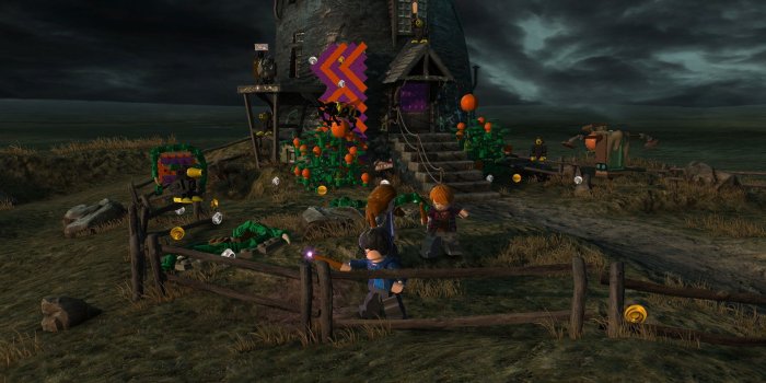 1920x1080 LEGO Harry Potter: Years 5-7 (2012) promotional art - MobyGames