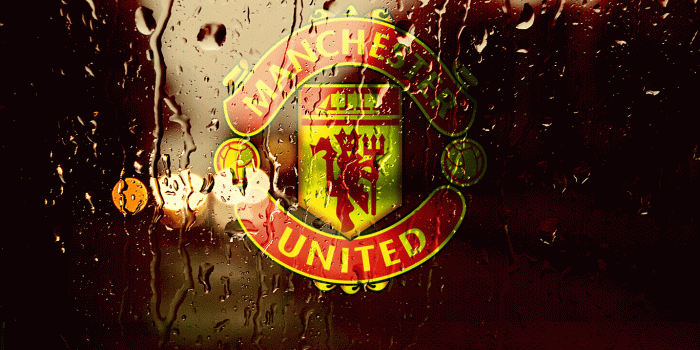 1366x768 Manchester United Rain Fall Desktop Wallpaper | Manchester united