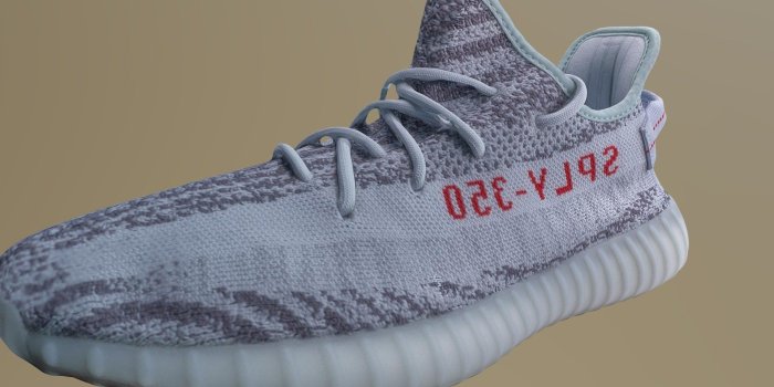 1920x1080 Adidas Yeezy 350 Sneakers Shoes - Buy Royalty Free 3D model by 3D