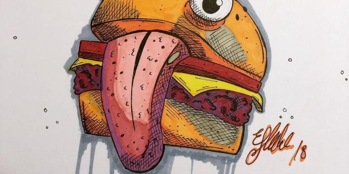 1080x1080 Fortnite Durr Burger Wallpapers - Top Free Fortnite Durr Burger