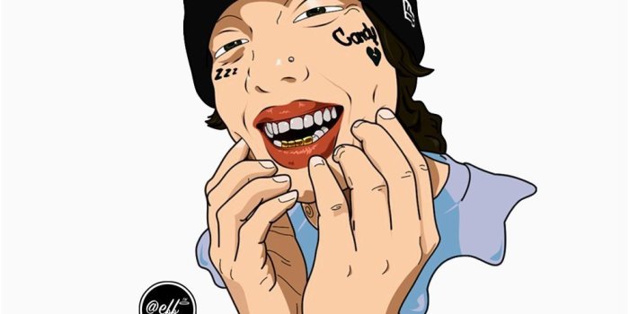 992x992 Rap Wallpaper Elegant Trvp Lilxan Wallpaper Edit Lil - Lil Xan T