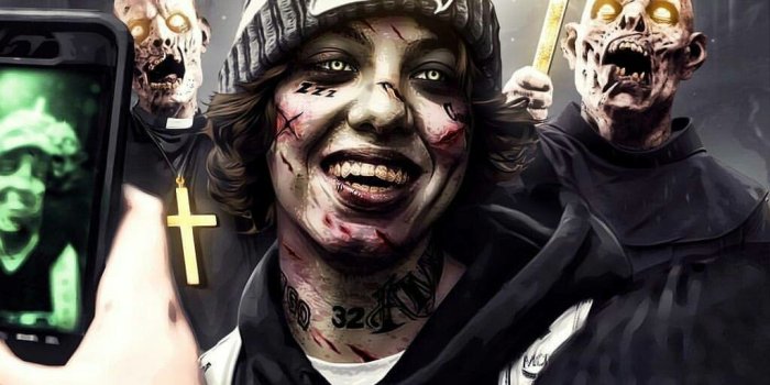 1024x1024 Lil Xan | Lil Xan in 2019 | Lil pump, Hip hop rap, Billie eilish