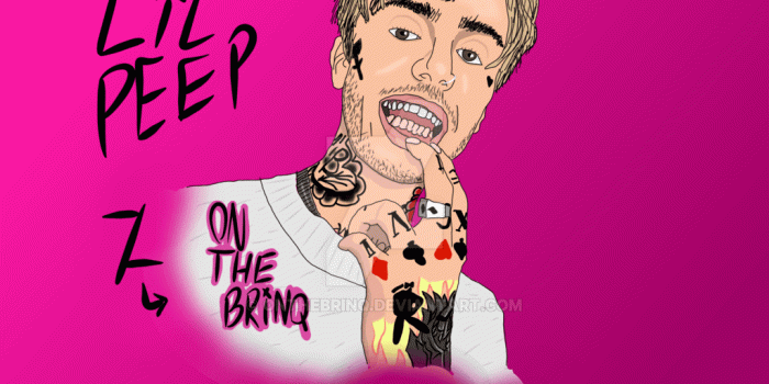 1024x768 Free download Lil Peep by OnTheBrinq [1024x768] for your Desktop