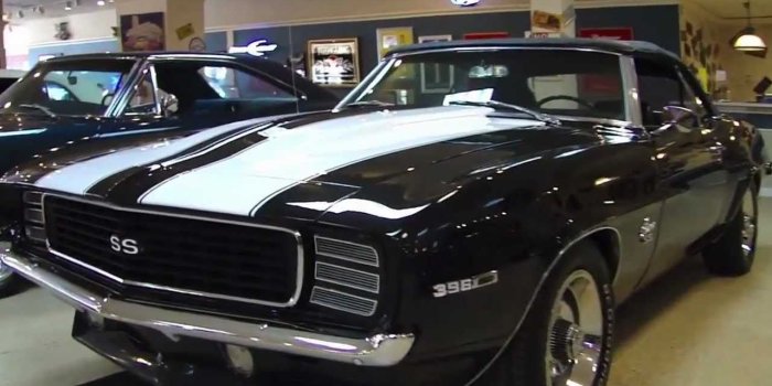 1280x720 1969 Camaro RS/SS 396 Convertible