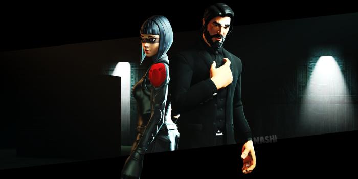 4096x2304 John Wick Fortnite Wallpapers