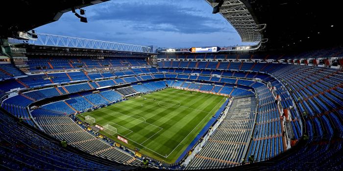 3840x2400 Download wallpapers Santiago Bernabeu Stadium, 4k, football stadium
