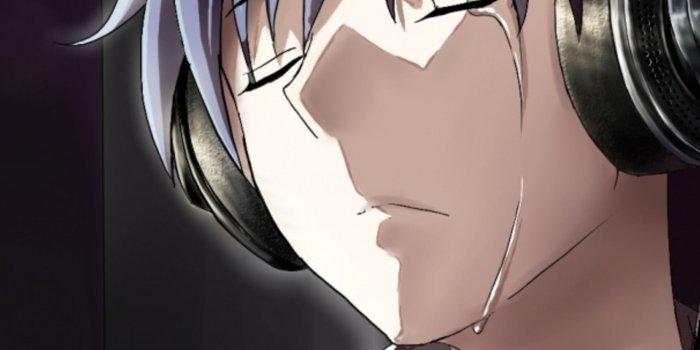 2160x3840 2160x3840 Anime Boy Crying In Front Of Apple Laptop Sony Xperia X,XZ