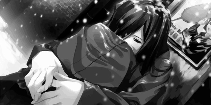 3455x2160 Sad Anime Girl Desktop Wallpaper - Depressed Anime Girl Background