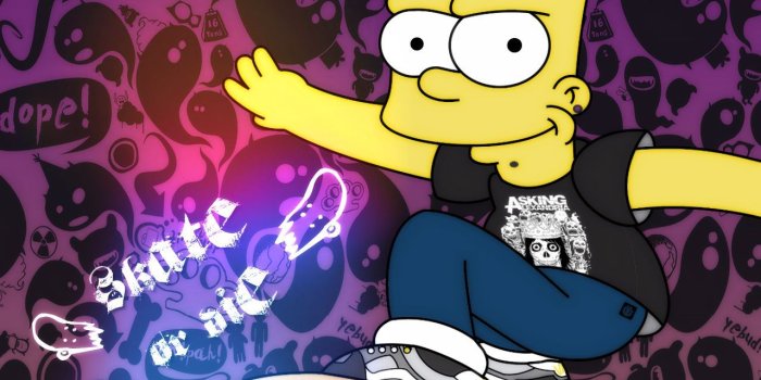 1280x960 Bart Simpson Skateboard Wallpapers - Top Free Bart Simpson