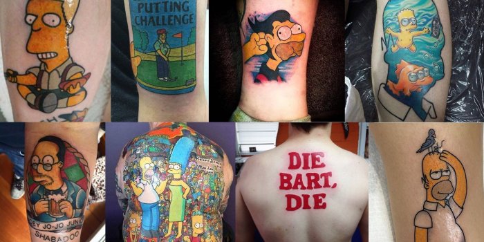 1920x1080 The Top 50 'Best Simpsons Tattoos' Of 2015 | Four Finger Discount