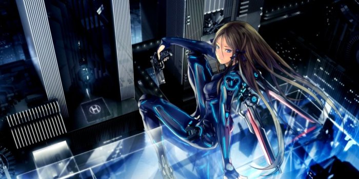 1284x706 Cool - Anime Girl Cool Wallpaper Hd (#1233119) - HD Wallpaper Download