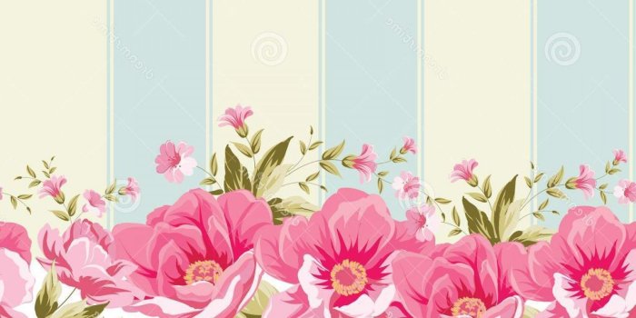1560x1668 Vector Floral Vintage Wallpaper - Flower Vintage Border Simple
