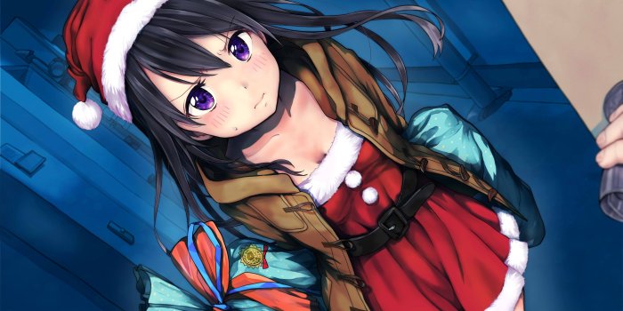 3840x2160 Anime, Girl, Mouth, Brown Hair, Cool 4K Ultra HD Wallpaper